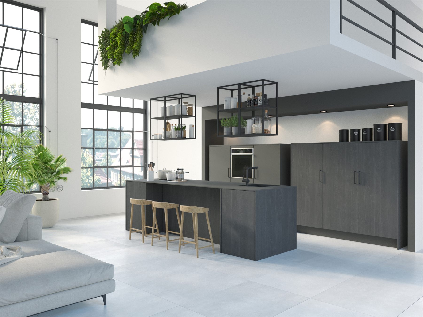 Render 3D del configurador Schröder Küchen